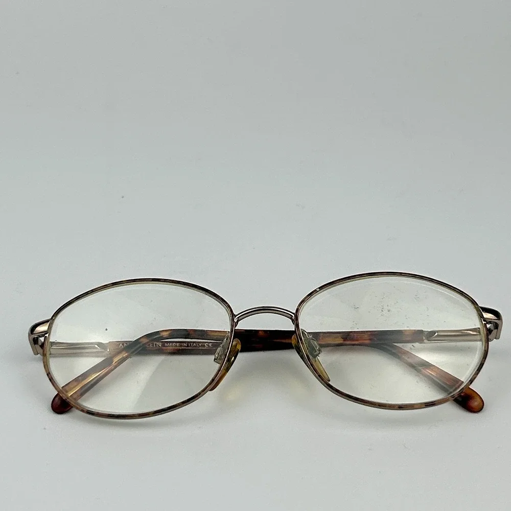 Anne Klein Women Eyeglasses Frame Multicolor Tortoise Shell Full Rim 50-17-130mm
